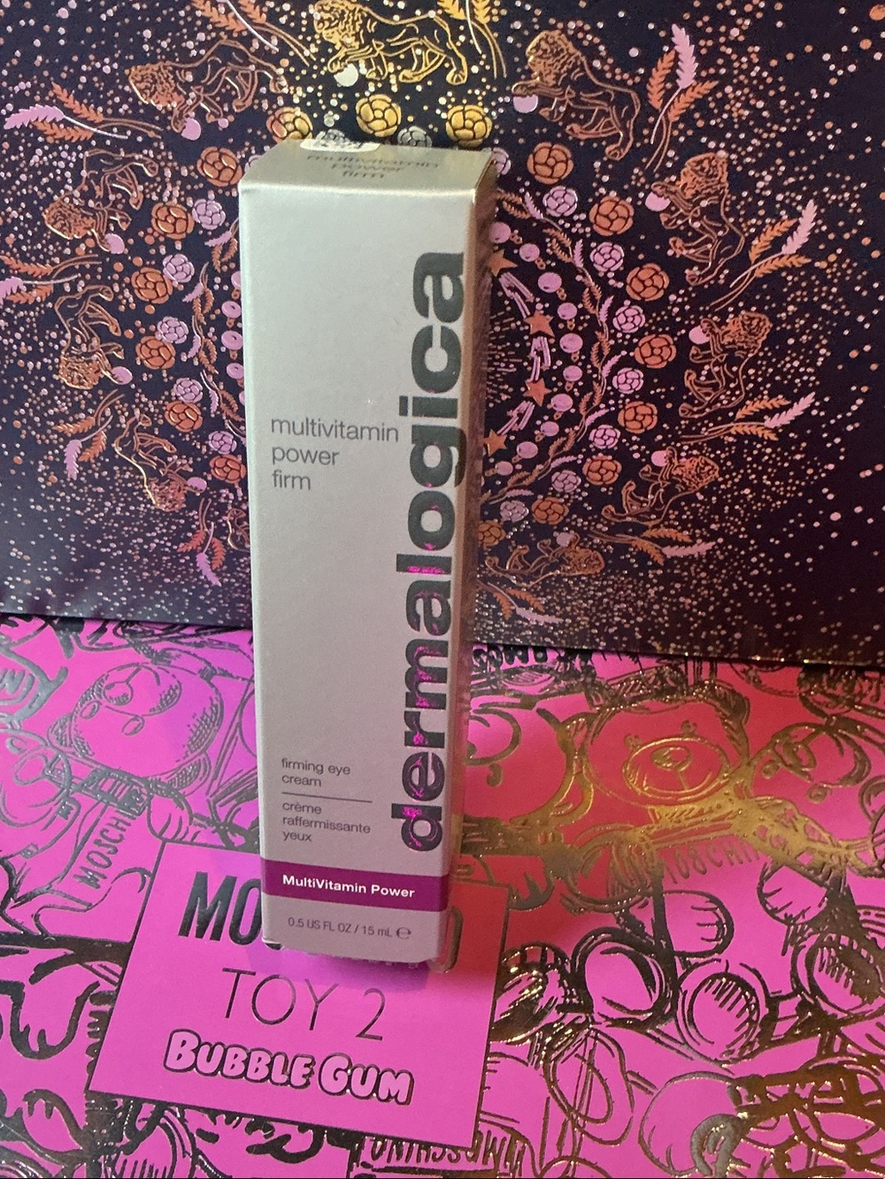 dermalogica Multivitamin Power Firm Eye Cream — Silver and Pink